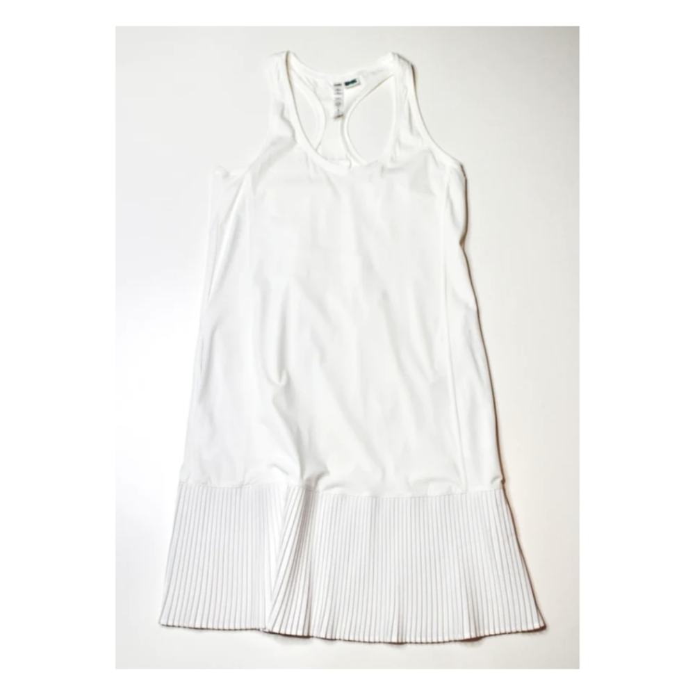 Diadora Tennis Dress with Pockets~White XSmall